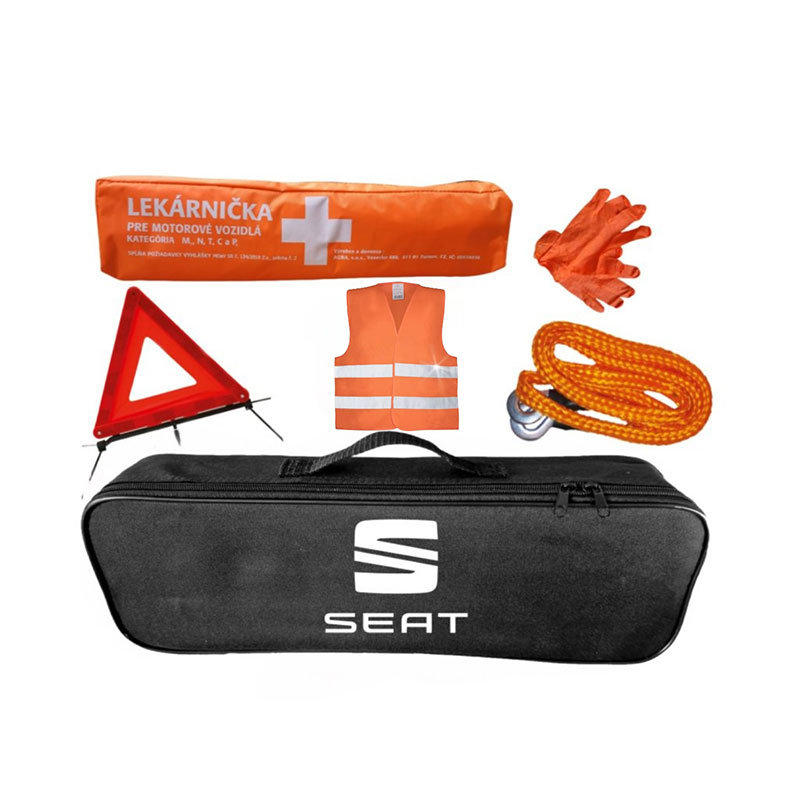 Taška s povinnou výbavou - Seat - černá