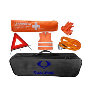 Taška s povinnou výbavou – Ssangyong – černá