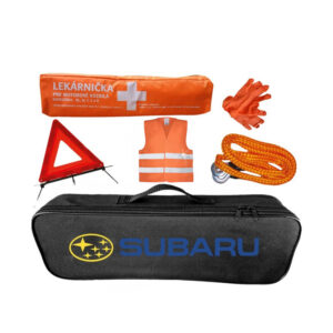 Taška s povinnou výbavou – Subaru – černá