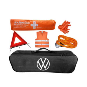 Taška s povinnou výbavou – znak Volkswagen – černá