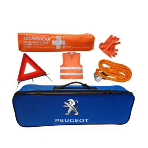 Taška s povinnou výbavou – Peugeot – modrá
