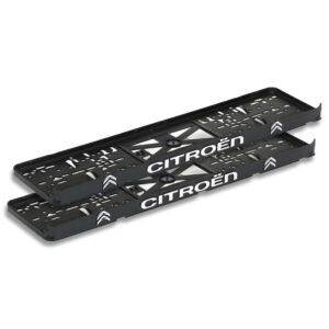 3D Podložka pod SPZ CITROËN (2ks)