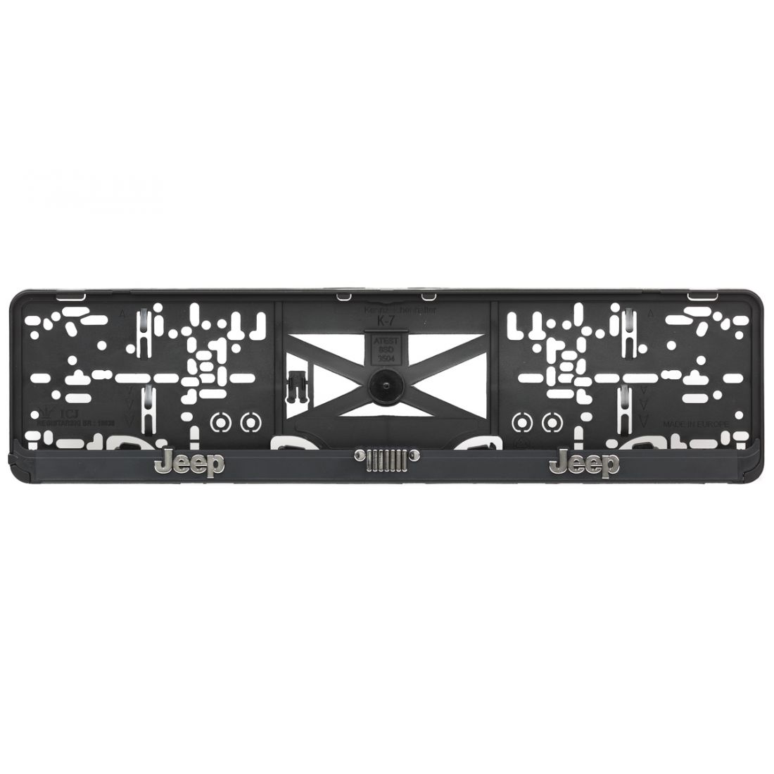 3D Podložka pod SPZ JEEP (2ks) - Obrázek 3
