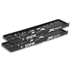 3D Podložka pod SPZ BMW X DRIVE (2ks)